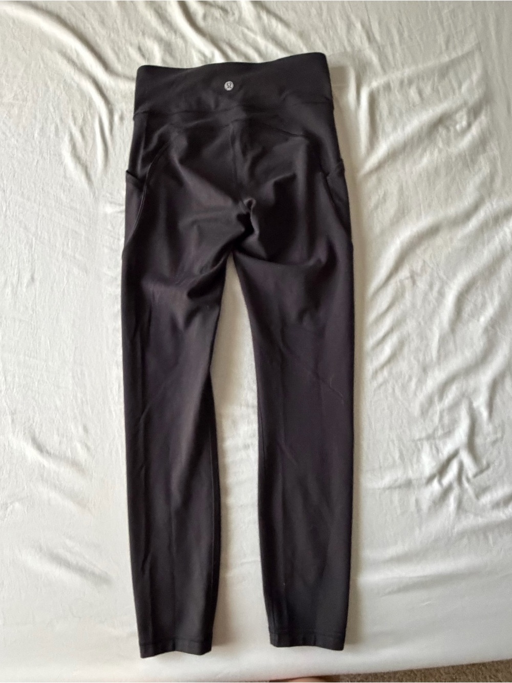 Lululemon Wunder Train High-Rise Leggings with Pockets 25" size 6 - Black